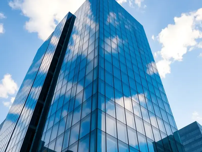Industrial warehouse window cleaning